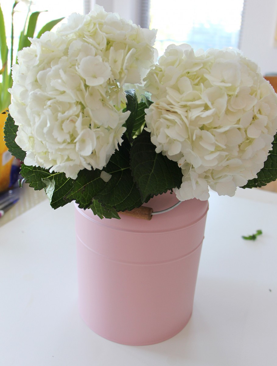 Step Three: Mother's Day Floral Arrangement